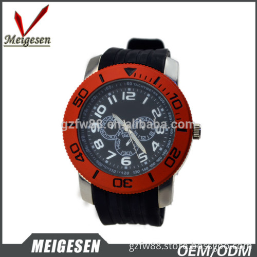 Fashion colrofuls sport design silicone wrist watches men